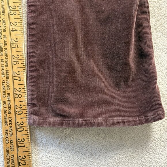 Gap Pants Womens 29P Petite Rich Eggplant Perfect Boot Corduroy Mid Rise Bootcut - Picture 7 of 11